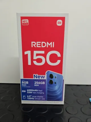 Redmi 15C Azul 256GB Nuevo