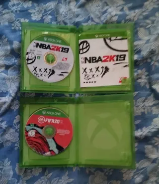 Juegos Xbox One FIFA y NBA 2K