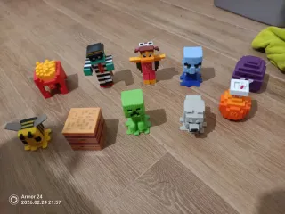 Colección Figuras Minecraft McDonald's