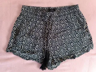 Pantalón corto rombos