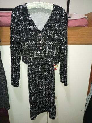 Abito donna fantasia quadri