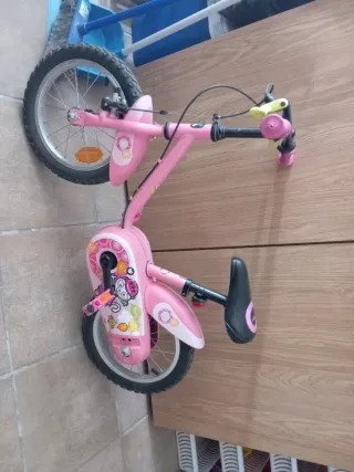 Bicicleta infantil rosa