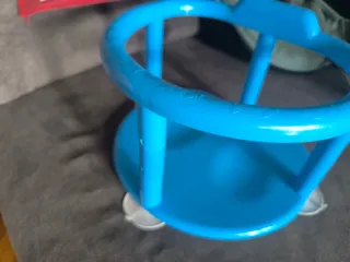 Asiento bañera para bebé azul