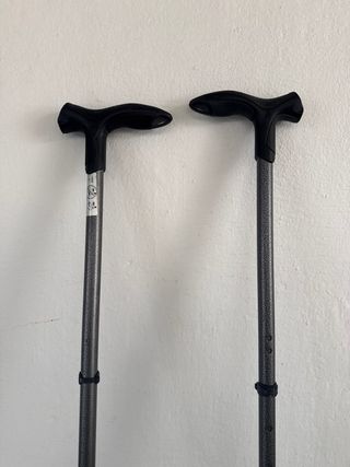 Bastón ajustable T-grip