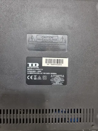 Televisor 40 pulgadas 09887