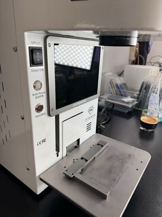 Máquina Láser TBK Reparación tapa trasera Smartpho