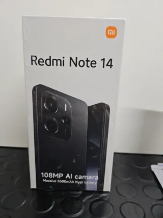 Redmi Note 14 Negro 128GB Nuevo
