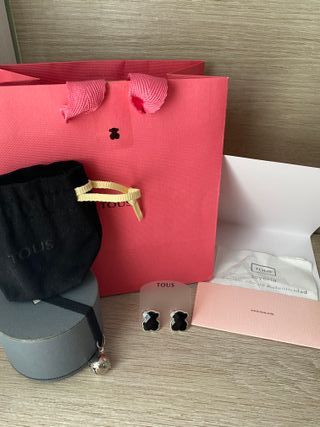 Pendientes Tous Ónix