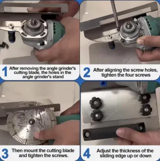 Accesorio ingletar radial amoladora