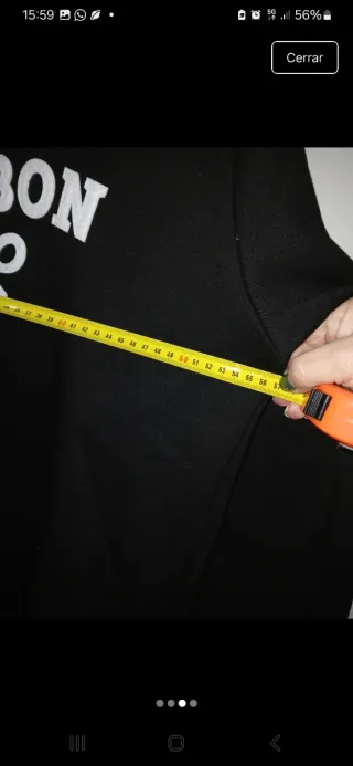 Sudadera Silbon Talla M Negra