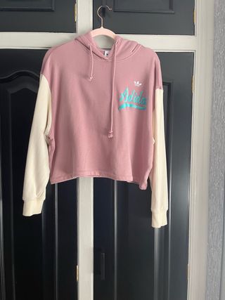 Chandal Adidas Mujer Rosa y Beige