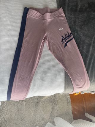 Chandal Adidas Mujer Rosa y Beige