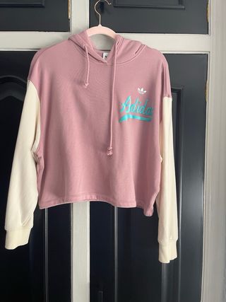 Chandal Adidas Mujer Rosa y Beige