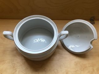 Terrina Winterling Bavaria Porcellana Oro