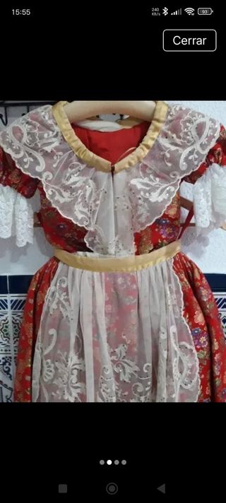 Traje de Fallera Niña 6 años