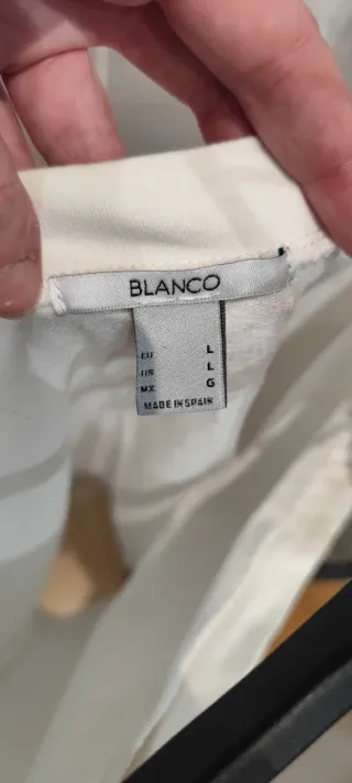 Camiseta blanca talla M