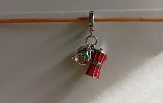 Charm Colgante Coffe : Cafetera y Taza Roja