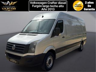 Volkswagen Crafter furgon largo y techo alto /2013