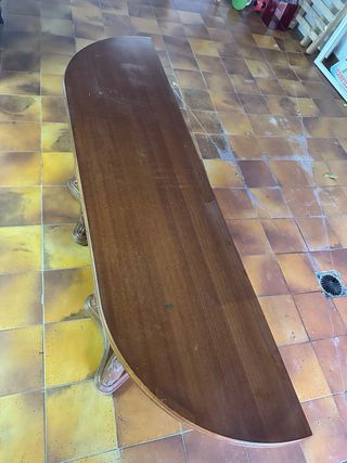 Mesa de comedor de madera maciza