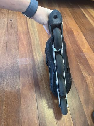 Patines en línea Oxelo negros y azules