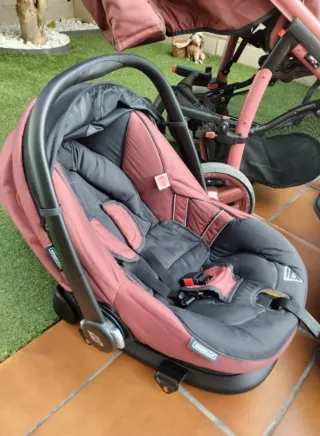 Carro de bebé 3 piezas: Silla, Capazo y Maxicosi