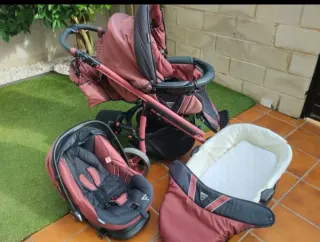 Carro de bebé 3 piezas: Silla, Capazo y Maxicosi