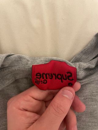 Camiseta Supreme Grip Gris