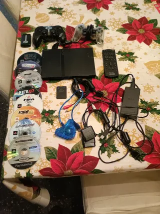 Consola PlayStation 2 + Juegos y Accesorios