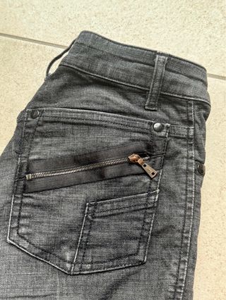 Yves Saint Laurent Jeans Grigio Vintage