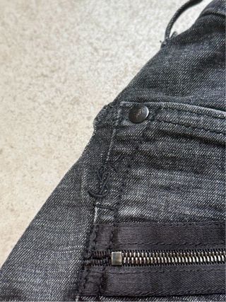 Yves Saint Laurent Jeans Grigio Vintage
