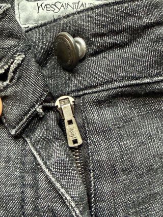 Yves Saint Laurent Jeans Grigio Vintage