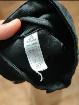 Sudadera Adidas Running Negra Media Cremallera