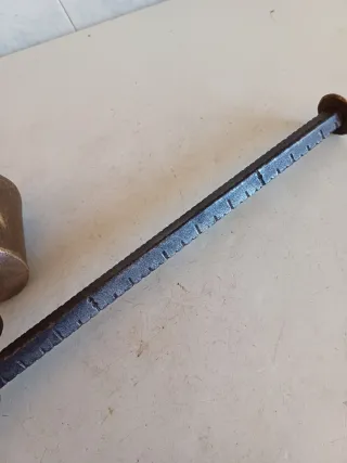 Balanza Romana Antigua,Forja y Bronce