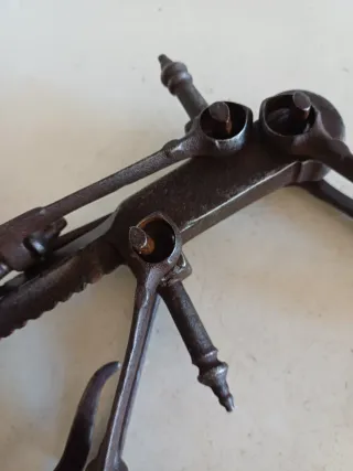 Balanza Romana Antigua,Forja y Bronce