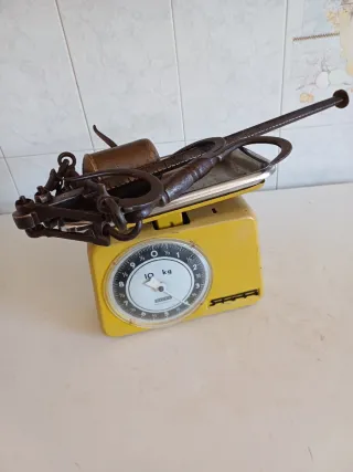 Balanza Romana Antigua,Forja y Bronce