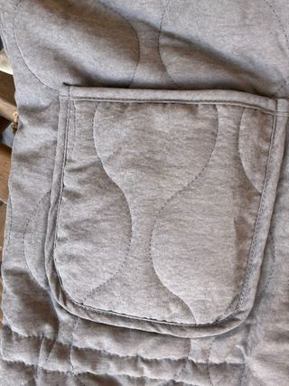 Chaqueta guateada gris talla M