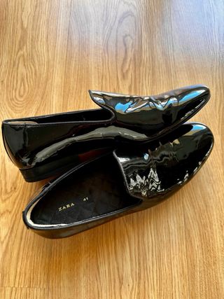 Mocasines Salón Noche Zara Talla 41