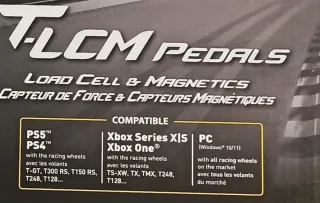 Pedales Thrustmaster T-LCM