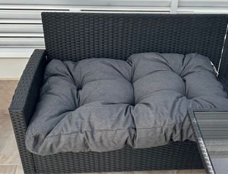 Cuscino per divano da esterno grigio antracite