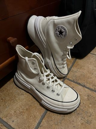 Converse Blancas Plataforma