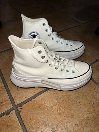 Converse Blancas Plataforma