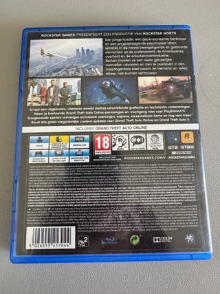 Grand Theft Auto V GTA V PS4