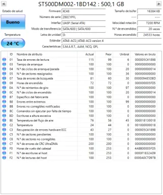 Disco Duro Seagate Barracuda 500GB SATA 3.5