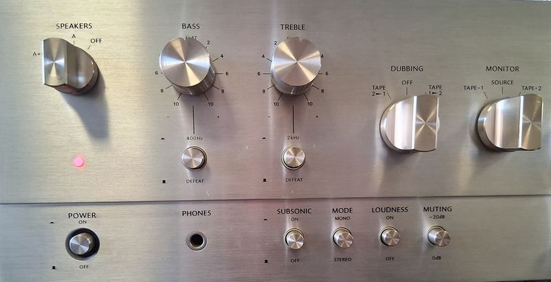 Amplificador Vintage Onkyo A-5 afbeelding 5