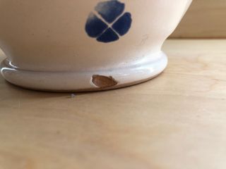 Brocca ceramica artigianale decorata