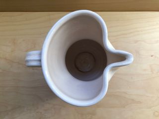 Brocca ceramica artigianale decorata