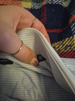 Camicia uomo maniche lunghe taglia XXL