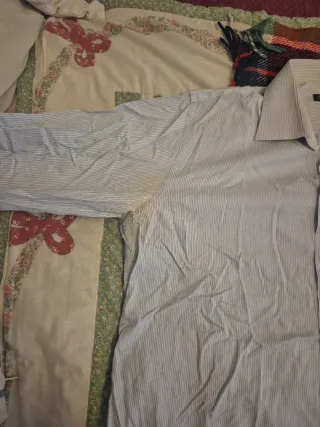Camicia uomo maniche lunghe taglia XXL