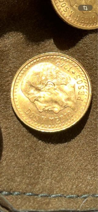 Monedas de oro 2 piezas