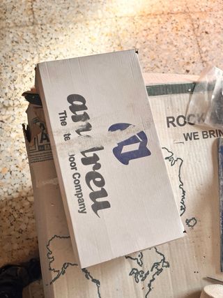 Puerta de entrada blanca